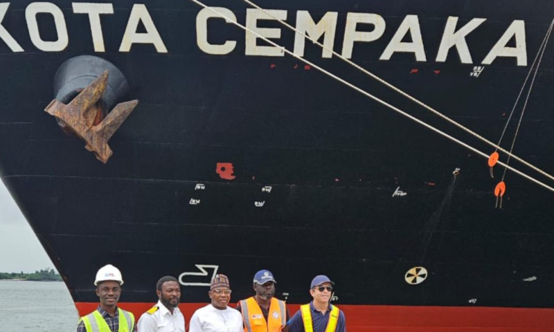 OMT Onne Receives Largest Containership,KOTA CEMPAKA On Second Port Call